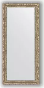 Зеркало Evoform с фацетом в багетной раме Exclusive 75x165 см, виньетка античное серебро 85 мм (BY 3591) с в EXCLUSIVE 75X165 85