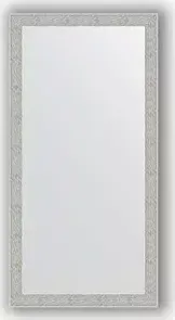 Зеркало Evoform в багетной раме Definite 51x101 см, волна алюминий 46 мм (BY 3070) в DEFINITE 51X101 46