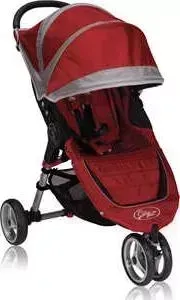 Коляска Baby Jogger City Mini Single ВО11236 красный/серый