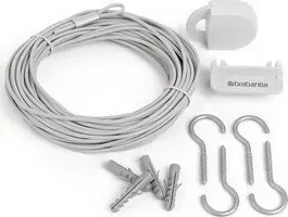 Комплект Brabantia бельевой веревки (105647). (105647) белый