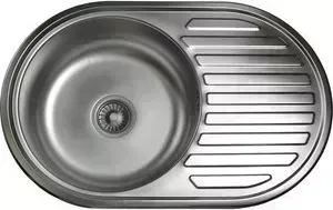 Мойка кухонная PEGAS 77х50 универсальная, матовая (7750W U мт)
