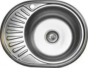 Мойка кухонная PEGAS 57х45 0,6 левая (5745W L ст)
