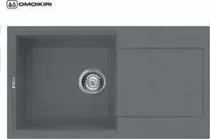 Мойка кухонная OMOIKIRI Sakaime 78-PL, 780х435, платина (4993196)