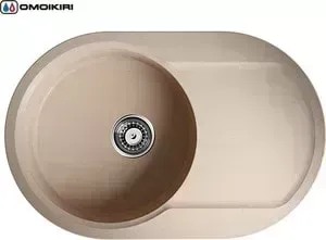 Мойка кухонная OMOIKIRI Manmaru 78-SA, 780х510, бежевый (4993413)
