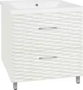 Тумба под раковину Style line Ассоль 80 с доводчиками, 2 ящ., Сомо 80 (2000949084909) 80 с 2 80
