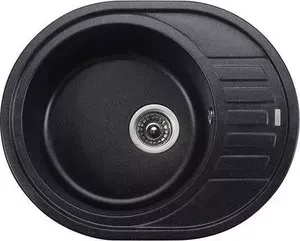 Мойка кухонная KAISER Granit 62x50x22 черный мрамор Black Pearl (KGMO-6250-BP)