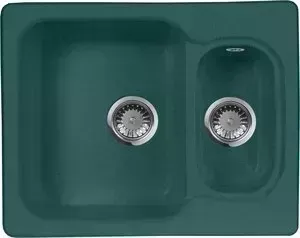 Мойка кухонная AquaGranitEx M-09 610х495 зеленый (M-09 (305))