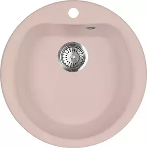 Мойка кухонная AquaGranitEx M-07 505х505 розовый (M-07 (315))