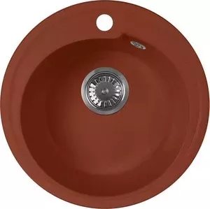 Мойка кухонная AquaGranitEx M-45 450х450 красный марс (M-45 (334))