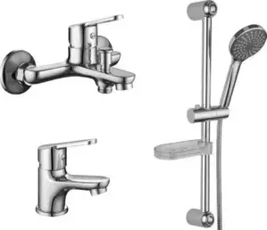 Комплект смесителей LEMARK SET 3 в 1 (LM7301C) 3 в 1