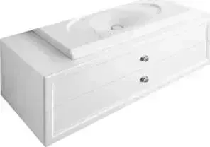 Тумба под раковину Villeroy Boch La belle 135x54 см белый глянец (A583 10 DJ) LA BELLE 135X54 10