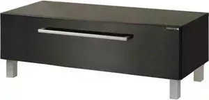 Комод АКВАТОН Мадрид 100 м чёрный глянец (1A127903MA950)