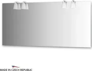 Зеркало Ellux Laguna 160х75 см, с 4-мя светильниками 112 W (LAG-A4 0219)