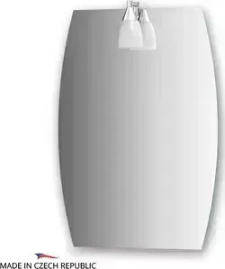 Зеркало Ellux Romance 40/50х70 см, со светильником 40 W (ROM-A1 0141)