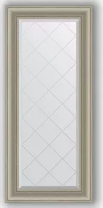 Зеркало Evoform с гравировкой Exclusive-G 56x126 см, в багетной раме - хамелеон 88 мм (BY 4063) с EXCLUSIVE-G 56X126 в - 88