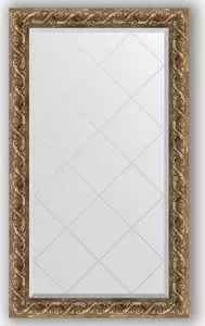 Зеркало Evoform с гравировкой Exclusive-G 76x130 см, в багетной раме - фреска 84 мм (BY 4227) с EXCLUSIVE-G 76X130 в - 84