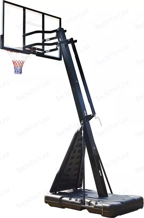 Фото №1 Баскетбольная мобильная стойка DFC STAND54G 136x80 см (стекло)