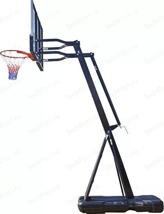 Фото №4 Баскетбольная мобильная стойка DFC STAND54G 136x80 см (стекло)