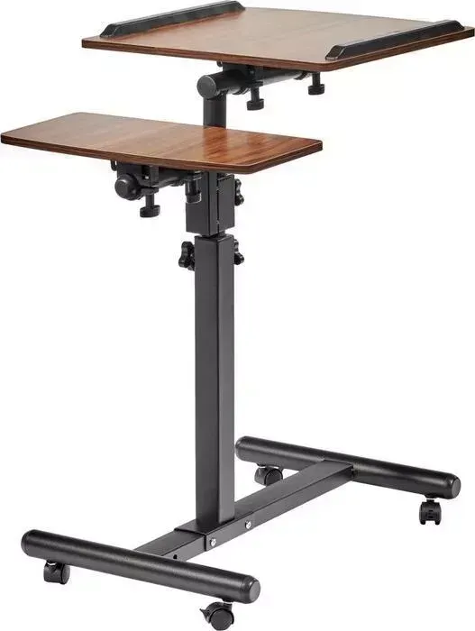 Стол Bradex многофункциональный Palma 60x40x62-96 темное дерево-черный (FR 0686)