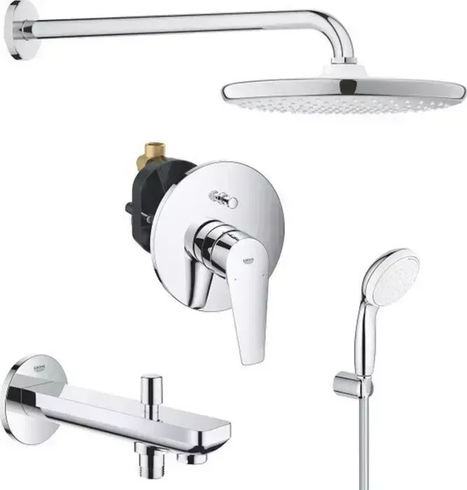 Душевая система Grohe BauEdge хром (127256)