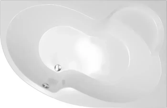 Акриловая ванна TRITON Мари L 170x110 левая, на каркасе, с фронтальной панелью (Щ0000046666, Щ0000046127)