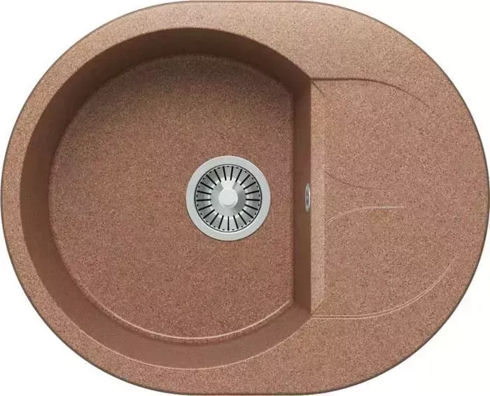 Мойка кухонная Polygran Atol 620 №307 терракот (678996)