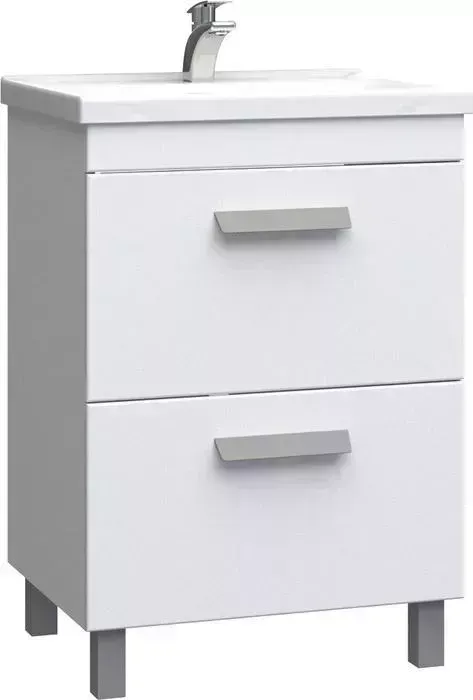 Тумба с раковиной VIGO с Nova 2-700 белая (4640027142688, 1WH302250)