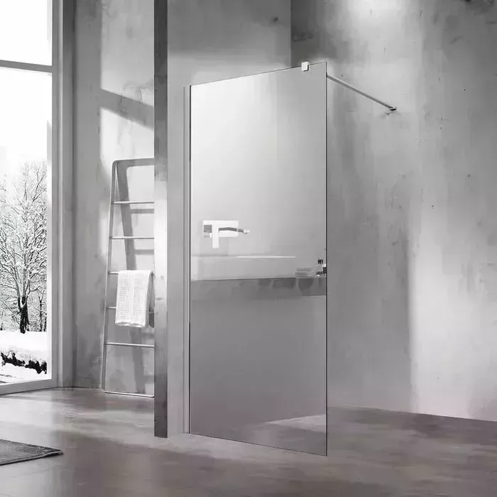 Стекло душевого уголка Vincea Walk-In 90х200 зеркальное (VSG-1W900MR)