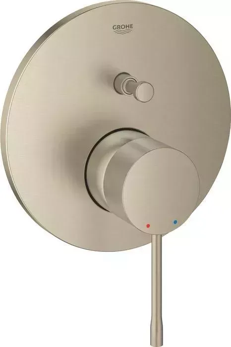 Смеситель для ванны Grohe Essence накладная панель, 35600, матовый никель (24058EN1)