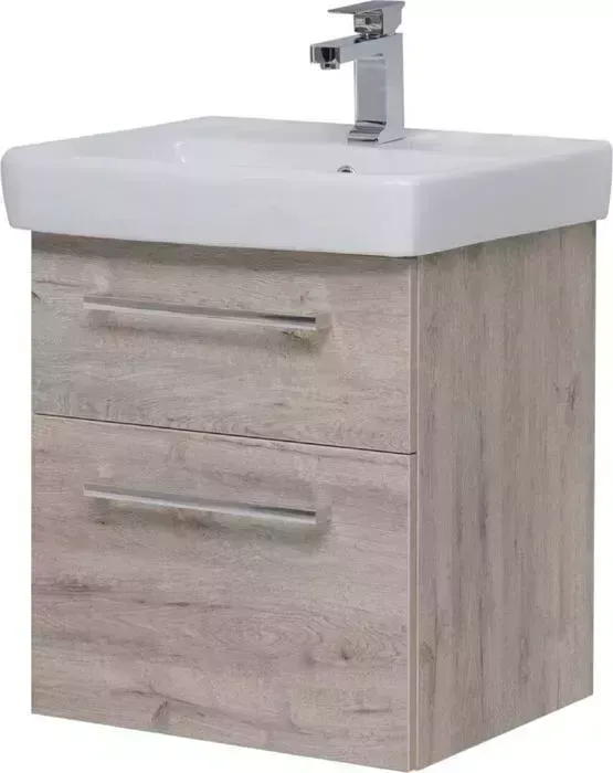 Тумба с раковиной Dreja с Q Max 60 с ящиками, дуб кантри (77.0004D, 191638)