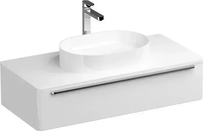 Тумба с раковиной RAVAK с SD Rosa II 110 белая (X000001082, XJX01155001)