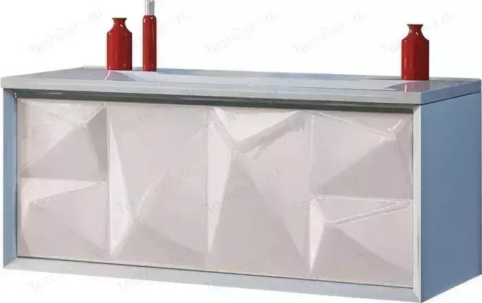 Тумба под раковину 1Marka Marka One Romb 90П белый (4604613329563)