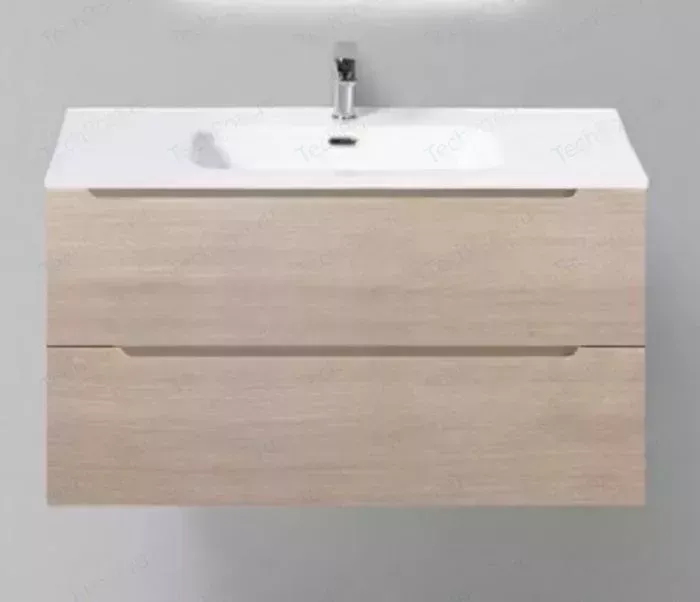 Тумба с раковиной BELBANGO с Etna 90х45 rovere grigio (ETNA-900-2C-SO-RG-P, BB900ETL)