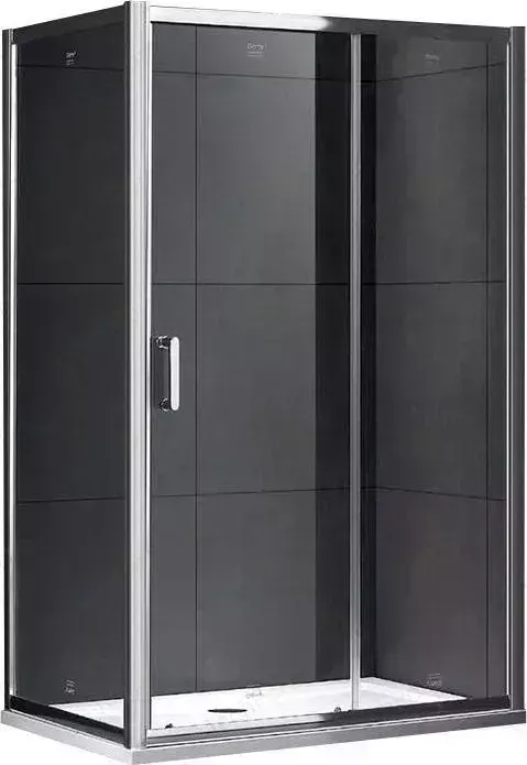 Душевой уголок GEMY Victoria 140x75 прозрачный, хром (S30191B-A75)