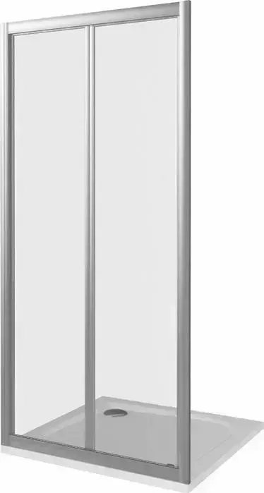 Душевая дверь Good Door Infinity SD 80х185 прозрачная, хром (SD-80-C-CH)
