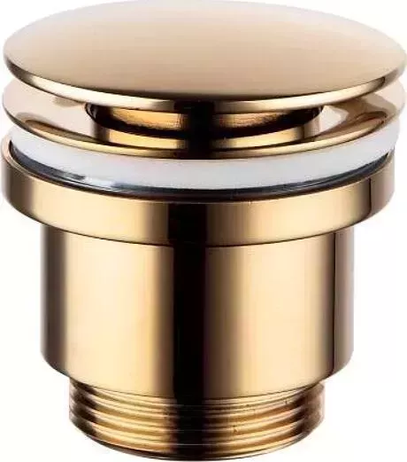 Донный клапан LEMARK Click-clack 5/4" универсальный золото (LM8500G)