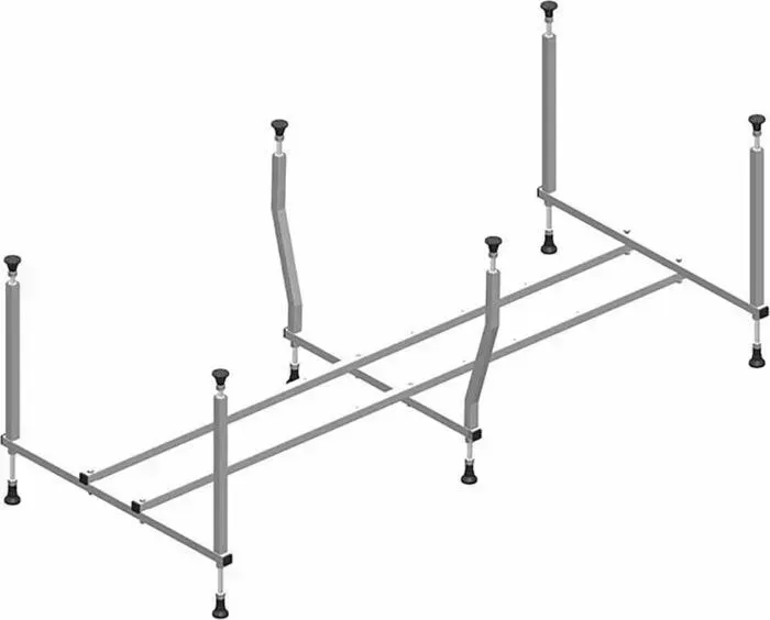 Каркас для ванны TIMO 180x80 с монтажным комплектом (KT18)