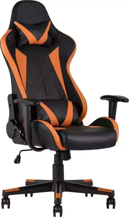 Кресло офисное TopChairs спортивное Gallardo оранжевое