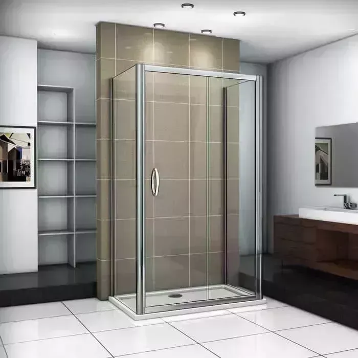 Душевой уголок Good Door Infinity WTW+SP 120х70 с поддоном, прозрачный, хром