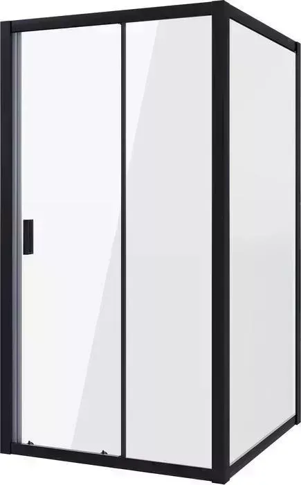 Душевой уголок NIAGARA Nova 110х70 прозрачный, черный (NG-82-11AB-A70B)