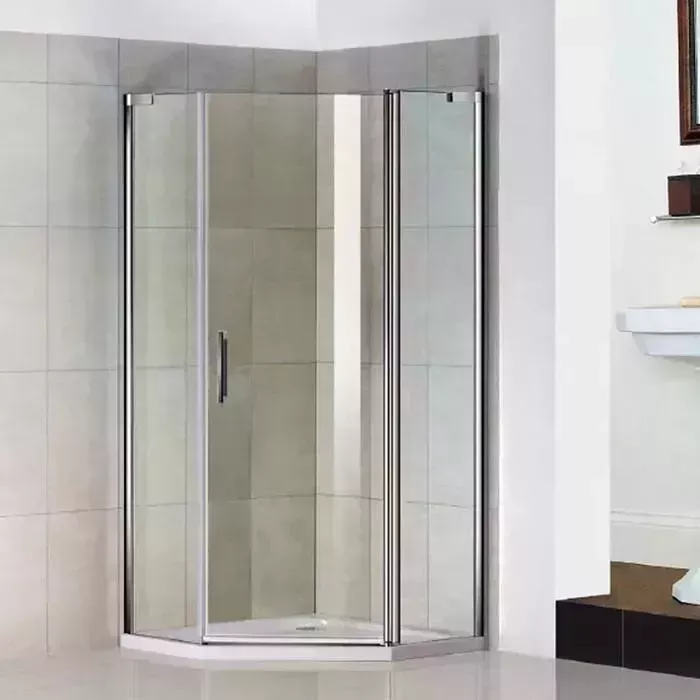 Душевой уголок Good Door Pandora PNT 100x100 с поддоном, прозрачный, хром