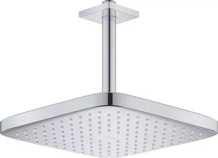Верхний душ Grohe Tempesta 250 Cube с кронштейном, хром (26688000)
