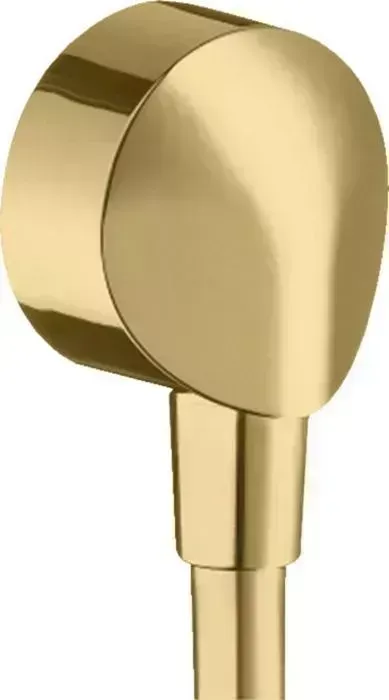 Шланговое подключение Hansgrohe FixFit Wall E золото (27454990)