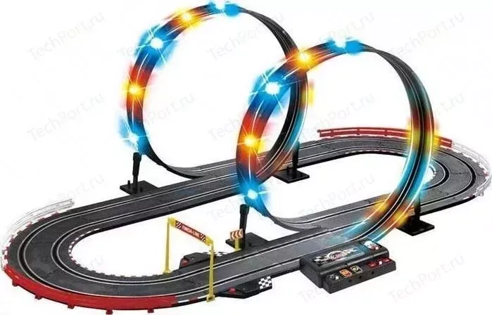 Гоночный трек CS Toys Ралли от сети длина а 384 см 1:43 - JJ82-2