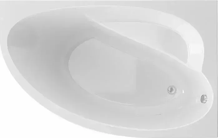 Акриловая ванна TIMO Iva 160х100 правая, с каркасом (IVA1610R, KTIVA16)