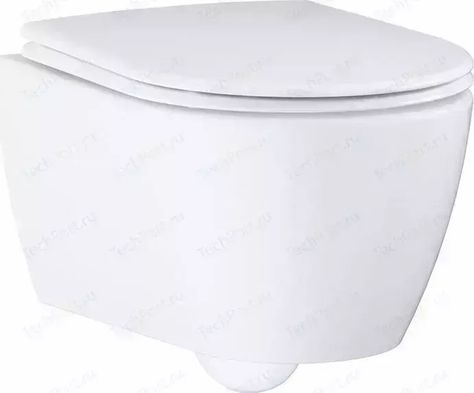 Унитаз подвесной Grohe Essence с покрытием PureGuard, сиденье микролифт (3957100H, 39577000)