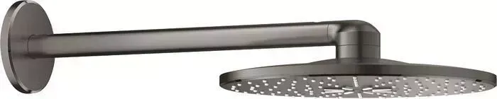 Верхний душ Grohe Rainshower SmartActive на кронштейне, темный графит (26475AL0)