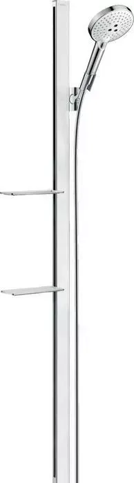 Душевые гарнитуры Hansgrohe Raindance Select S EcoSmart хром/белый (27647400)
