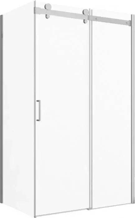 Душевой уголок Bravat Wave 120x80 с поддоном, правый, прозрачный, хром (BS120.3102S, ЛП00058)