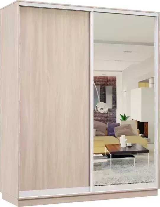 Шкаф-купе Классика 24.2400.1800.600.(02.01).01.(01.00).06